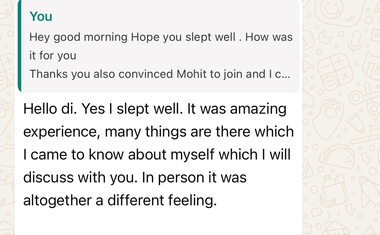 Student feedback screenshot 4